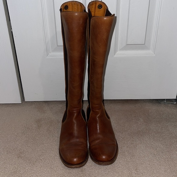 Frye Size 5 Brown Riding Chelsea Boots - Picture 3 of 8